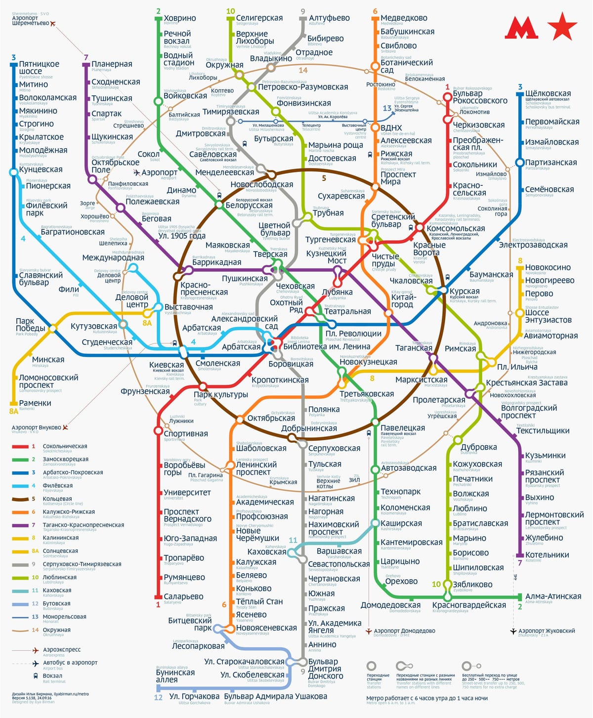 metro Maskvos žemėlapis