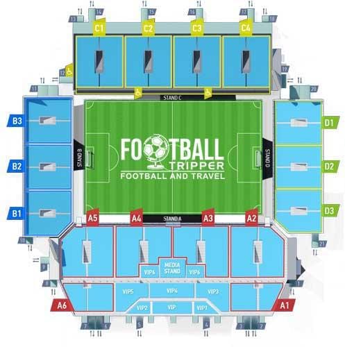 žemėlapis Moskva stadionas