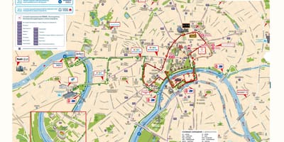 Moskva miesto žemėlapis